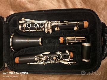Clarinetto La Ripamonti 18 chiavi argentate ebano