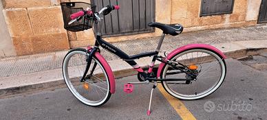 Bici 24" B'Twin Original 500 Decathlon bambina