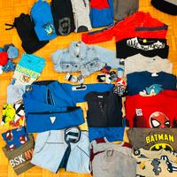 Lotto 43pezzi autunno/inverno bambino 5/7 anni