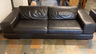 Divano in pelle Gurian