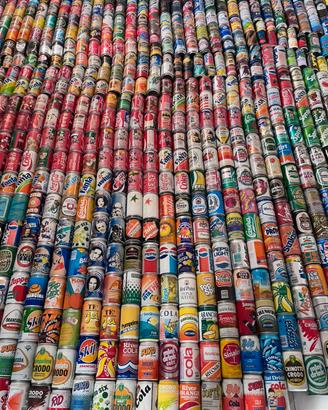 Collezione di circa 1150 lattine