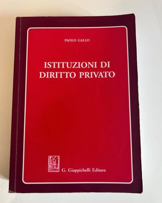 diritto privato, giappichelli editore