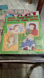 Album panini una per tutte tutte per una