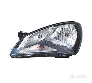 FANALE SINISTRO PER SEAT MII 11- FONDO NERO