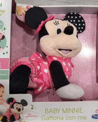 Disney Baby Minnie Gattona con Me, primi passi,Cle