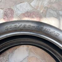 Pneumatici scooter 100/80-16 praticamente nuovi!