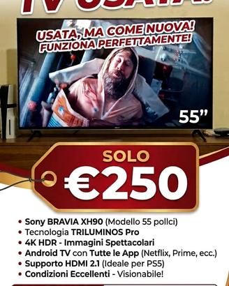 Sony BRAVIA XH90 (Modello 55 pollci) 