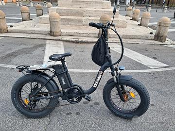 Bici elettrica e-bike Fat 20" in lega di alluminio