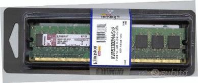 Memoria RAM Kingston 512MB DDR2 533MHz 240 pin DIM