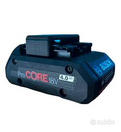 Supporto batteria bosch professional