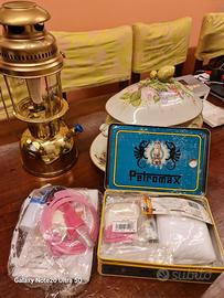 Lampada PETROMAX nuova con accessori