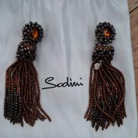 Orecchini a clip pendenti Sodini