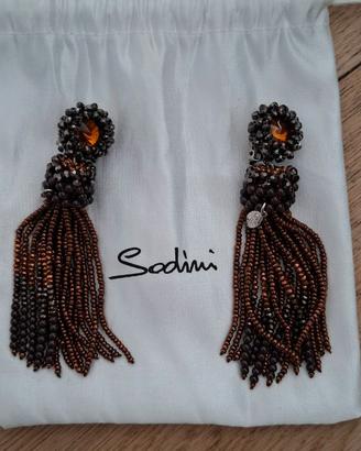 Orecchini a clip pendenti Sodini