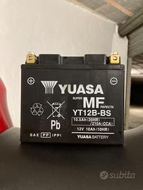 Batteria MOTO YUASA 12V - 10 Ah NUOVA!!!!