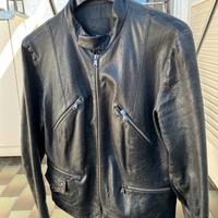 Chiodo vera pelle vintage donna