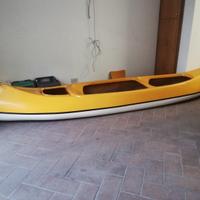 canoa canadese vetroresina 2 posti
