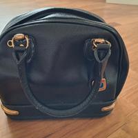 Borsa pelle nera PIERO GUIDI