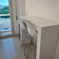 Tavolo alto evolution 120x40x105,6cm