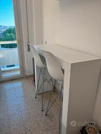 Tavolo alto evolution 120x40x105,6cm