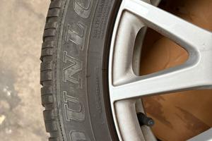 Cerchi Audi 17 + pneumatici invernali Dunlop
