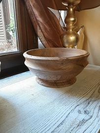 Ciotola in Olmo antico