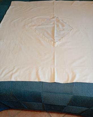 Copripiumino ricamato per bambini, in cotone.