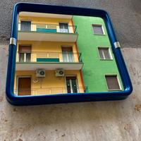 Specchio Carrara&Matta anni 70  blu