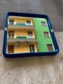 Specchio Carrara&Matta anni 70  blu