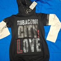 Felpa/maxi pull RUBA CUORI LUXURY 