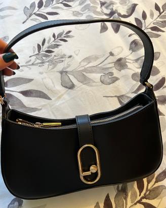 borsa nera elegante liujo