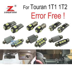 KIT 18 LAMPADE LED INTERNE PER VOLKSWAGEN VW TOURA