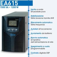 UPS Power Siltek EA615 1500VA /1200W