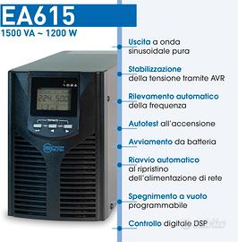 UPS Power Siltek EA615 1500VA /1200W