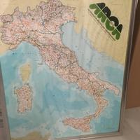 Carta geografica d'Italia