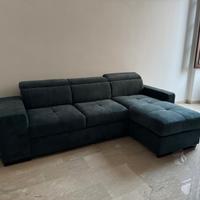 Divano letto con penisola