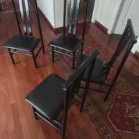 4 sedie da soggiorno 