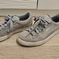 PUMA Suede Classic donna Sneaker pelle grigio 38.5