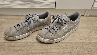 PUMA Suede Classic donna Sneaker pelle grigio 38.5