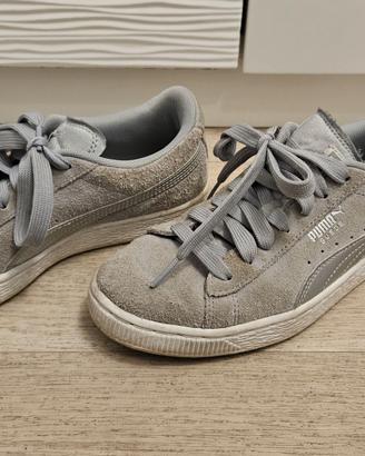 PUMA Suede Classic donna Sneaker pelle grigio 38.5