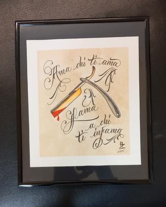 stampa da disegno originale 
