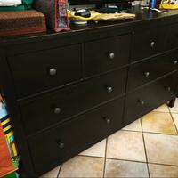 Cassettiera 8 cassetti - nera