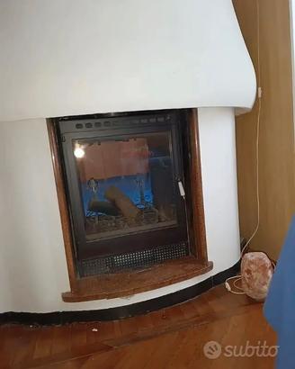 Inserto canino legna doppia apertura