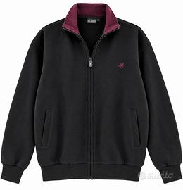 Felpa uomo U.S. Grand Polo XXL 2XL nera