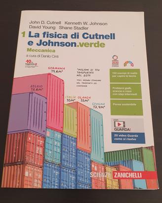 Libro scolastico "La fisica di Cutnell e Johnson.v