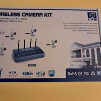 kit wireless 4 mini videocamere