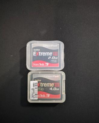 Lotto Compact Flash Sandisk Extreme3