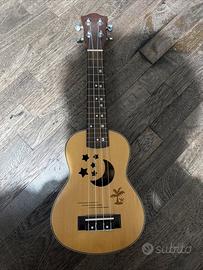 Ukulele Soprano 21" - Legno Massello - Suono Ricco
