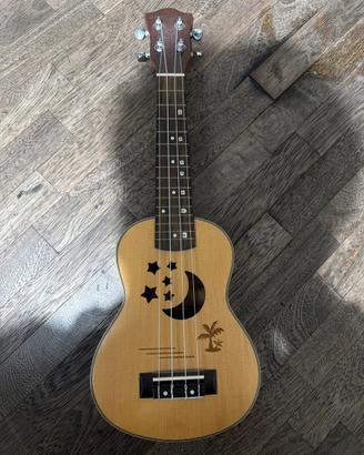 Ukulele Soprano 21" - Legno Massello - Suono Ricco
