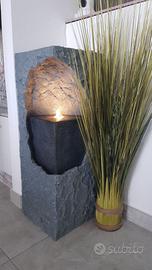 Fontana elettrica per interni/esterni con luce led