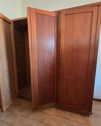 Armadio 3 ante in legno